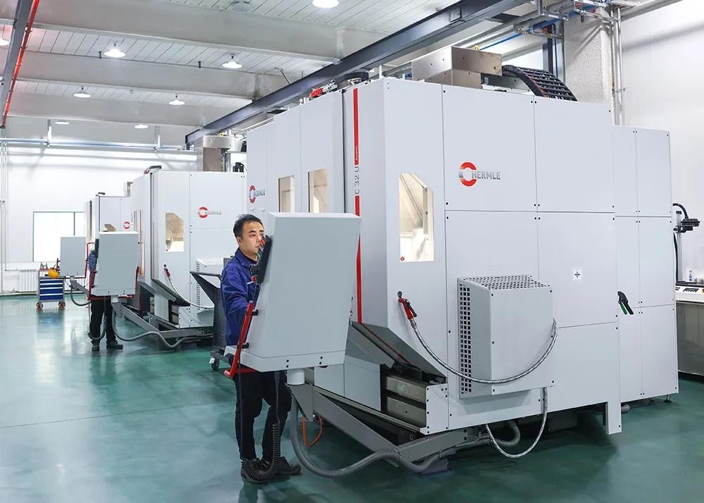 Hermle five axis machining center